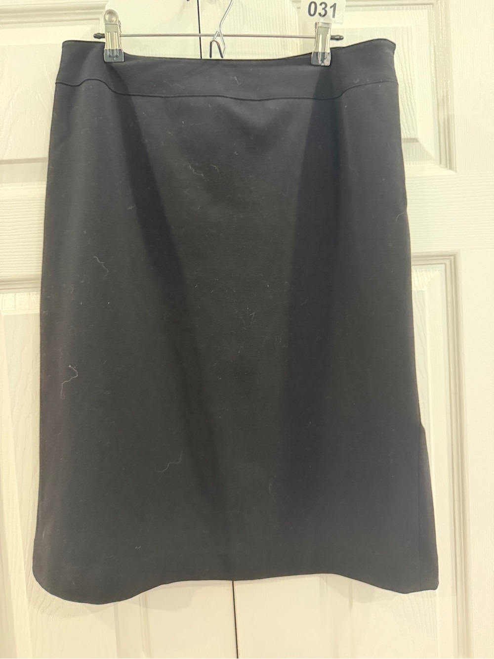 Apt 9 Stretch Classic Black Women's  Lined Skirt